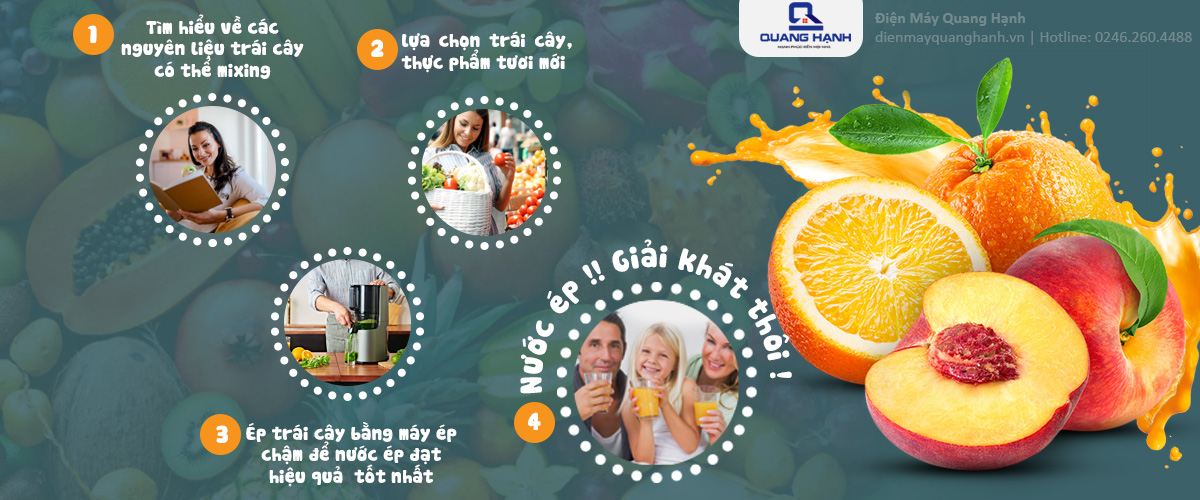Những lưu ý quan trọng khi sử dụng máy ép trái cây để an toàn, bền đẹp 1